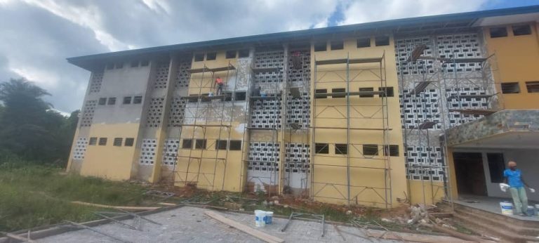 Ongoing Renovation of VALCO Hostel at Bekwai